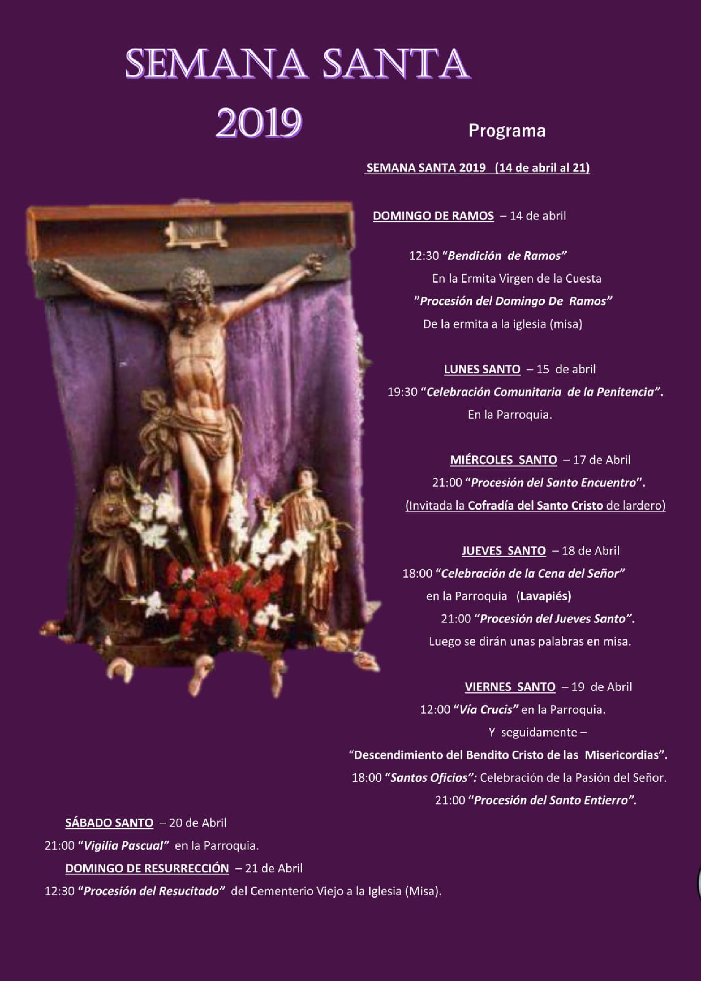 Semana Santa en Ribafrecha 2019 Ribafrecha